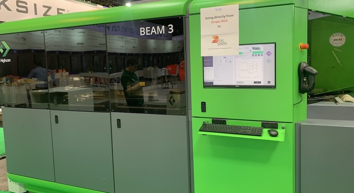 DS Smith takes world’s first Highcon Beam 3