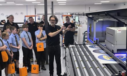 Students shown career path by Graphic Warehouse