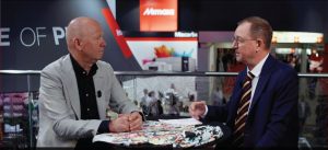 Screenshot from the first episode of Mimaki's podcast