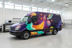 The test with AQUAFUZE was printed on Grafityp’s AE38C