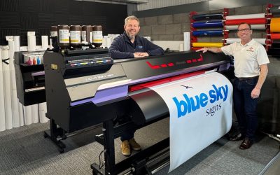 Blue Sky Signs improves production with Mimaki installation