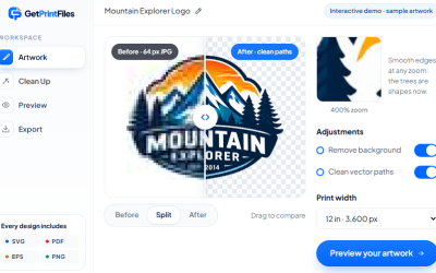 New service launches to turn logos or ideas into print-ready vector files
